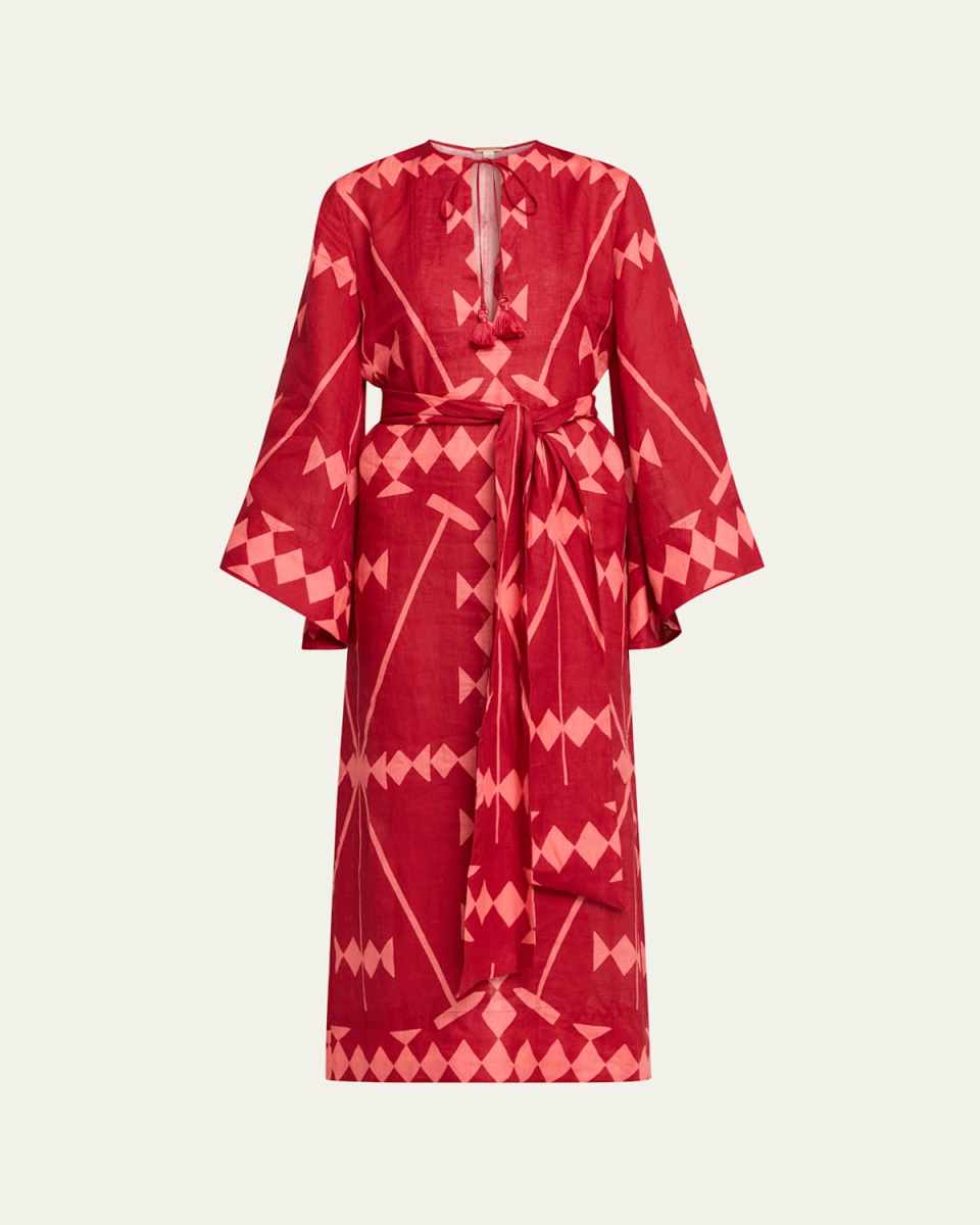 Savannah Linen Tunic Dress